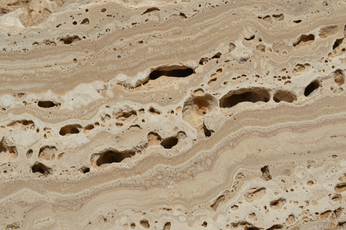 Más allá del Mármol: Por qué el Travertino es nuestra obsesión (y debería ser la tuya)