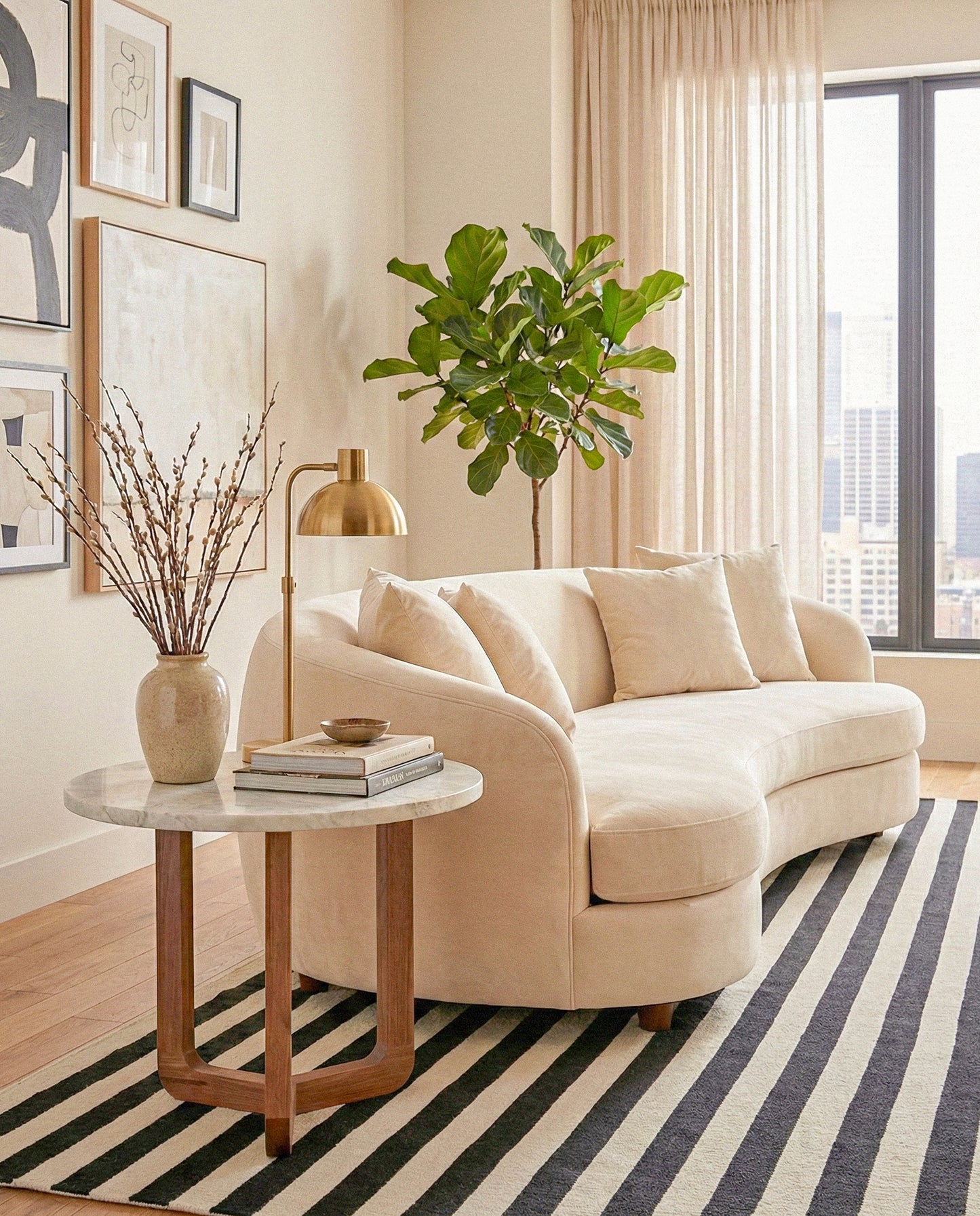 Mesa de centro marmol