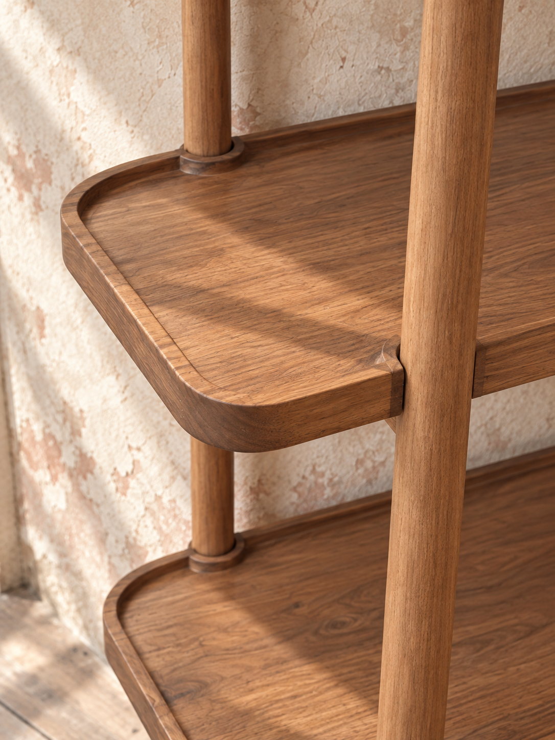 Estantería modular de madera sólida – 5 niveles